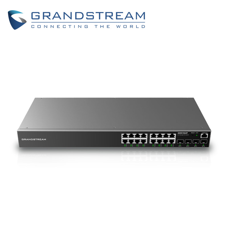 Switch Gigabit PoE Administrable / 16 puertos 10/100/1000 Mbps  4 Puertos SFP Uplink / Hasta 240W / Compatible con GWN Cloud image 3
