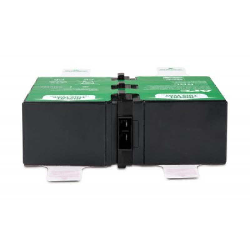 CARTUCHO DE BATERIAS DE REEMPLAZO APCRBC124 PARA MODELOS APC BX1500M-LM60, BR1300G,BR1500G, SMC1000-2U LO CONFORMAN LAS 2 BATERIAS QUE SE VISUALIZAN EN LA IMAGEN