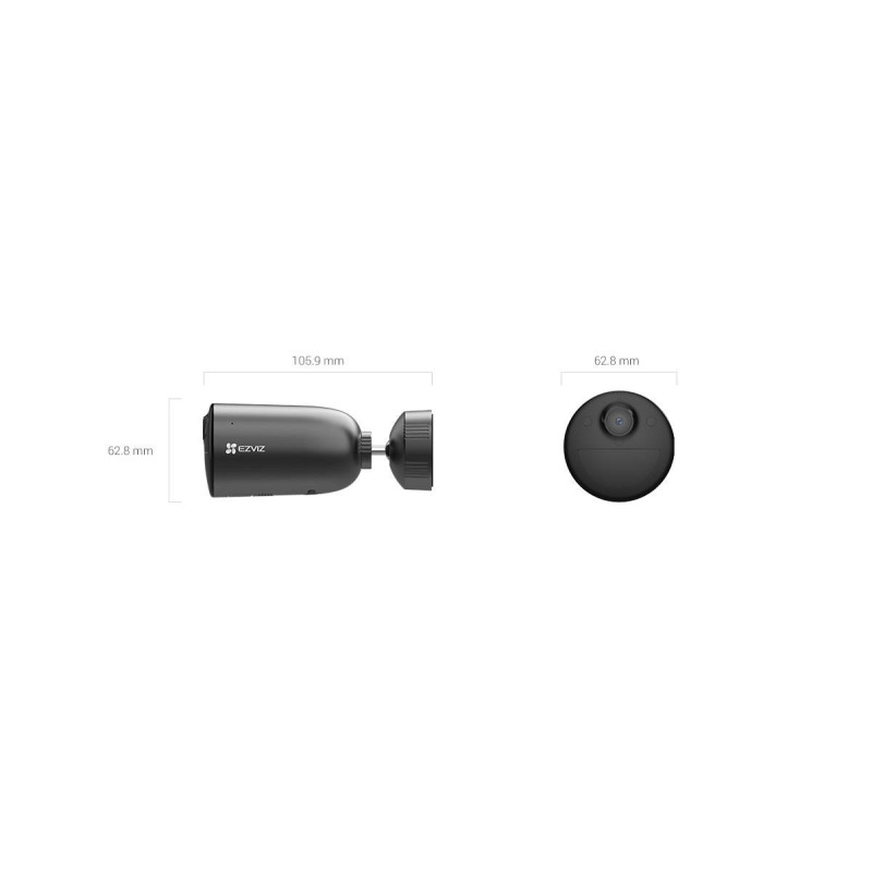 CAMARA IP INALáMBRICA CON BATERIA RECARGABLE (CERO CABLES) / 2K (3 MEGAPIXEL) / MICRO SD / DETECCION HUMANA / COLORES EN OSCURIDAD / SIRENA Y ESTROBO / 15 MTS IR / 15 MTS LUZ BLANCA / EXTERIOR