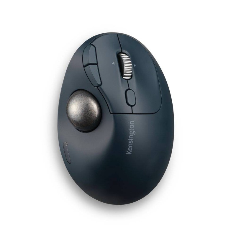 Kensington Pro Fit Ergo TB550 ratón Oficina Diestro RF inalámbrico + bluetooth Trackball 1600 DPI
