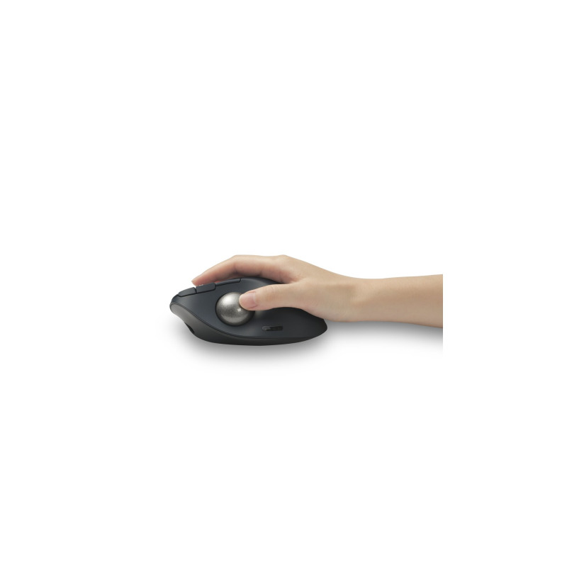 Kensington Pro Fit Ergo TB550 ratón Oficina Diestro RF inalámbrico + bluetooth Trackball 1600 DPI image 9