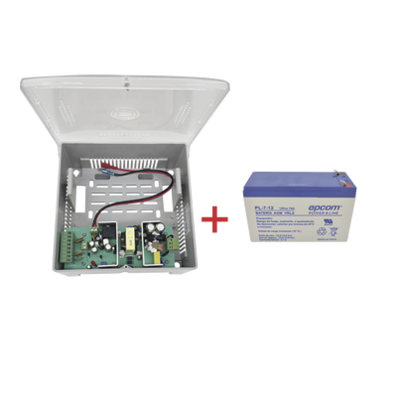 Kit / Fuente PS12DC4PBK/K   Batería incluída PL712