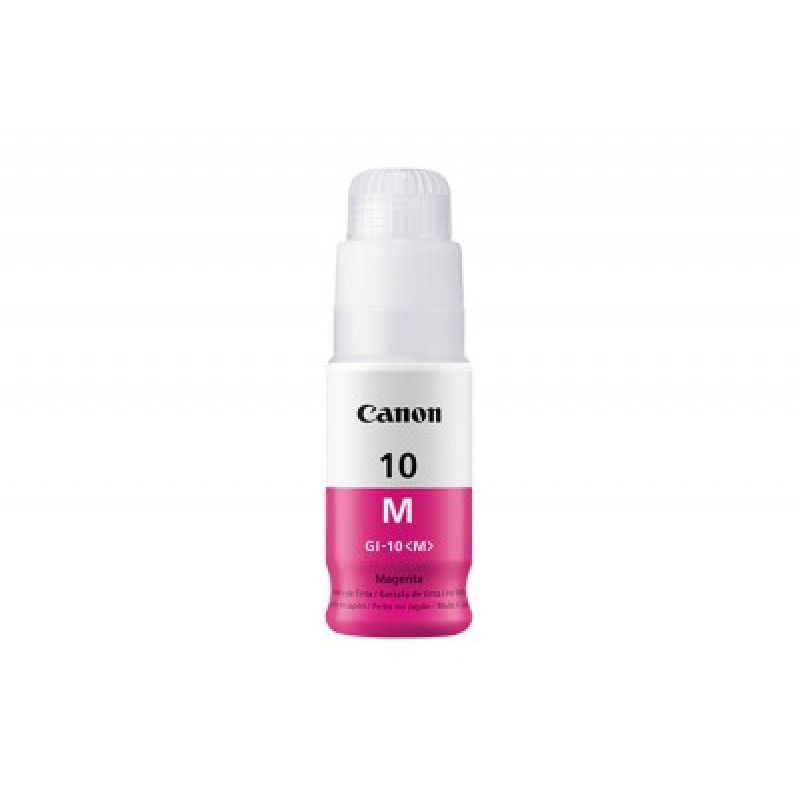 BOTELLA DE TINTA CANON GI-10M MAGENTA,TINTA CONTINUA,RENDIMIENTO 7700 PAGINAS,COMPATIBLE: G6010,G5010,GM2010 image 2