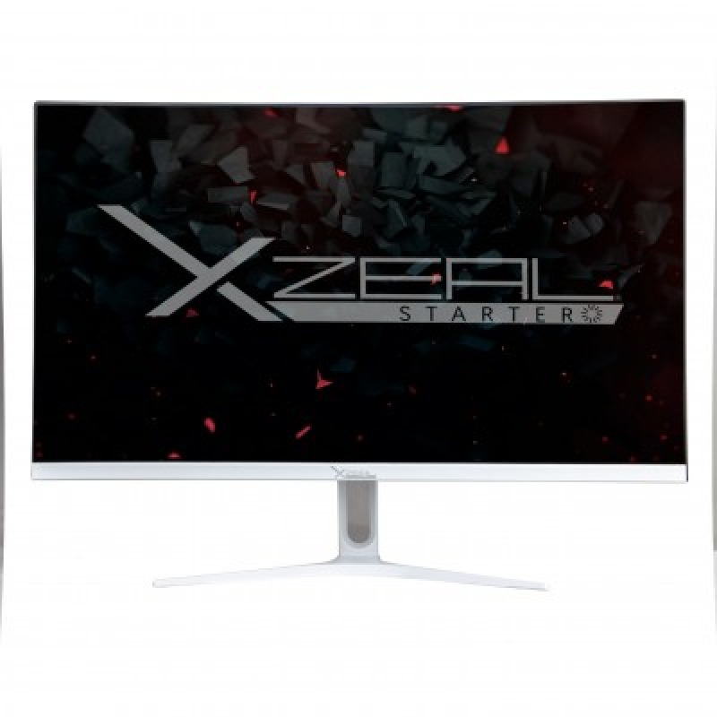 MONITOR LED XZEAL 23.8" (XSPMG05W) XST-570, CURVO  FHD, 75HZ 5MS, 1*VGA, 1*HDMI, BLANCO
