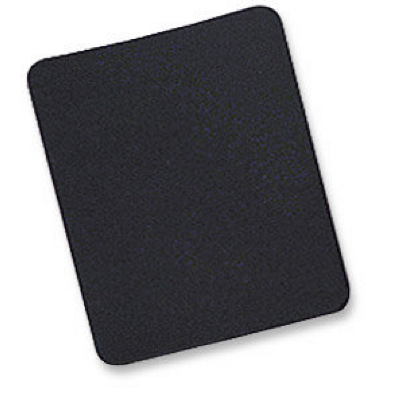 Manhattan 423526 - Mouse pad / 6mm / Color negro / Construido en espuma / Sin empaque 