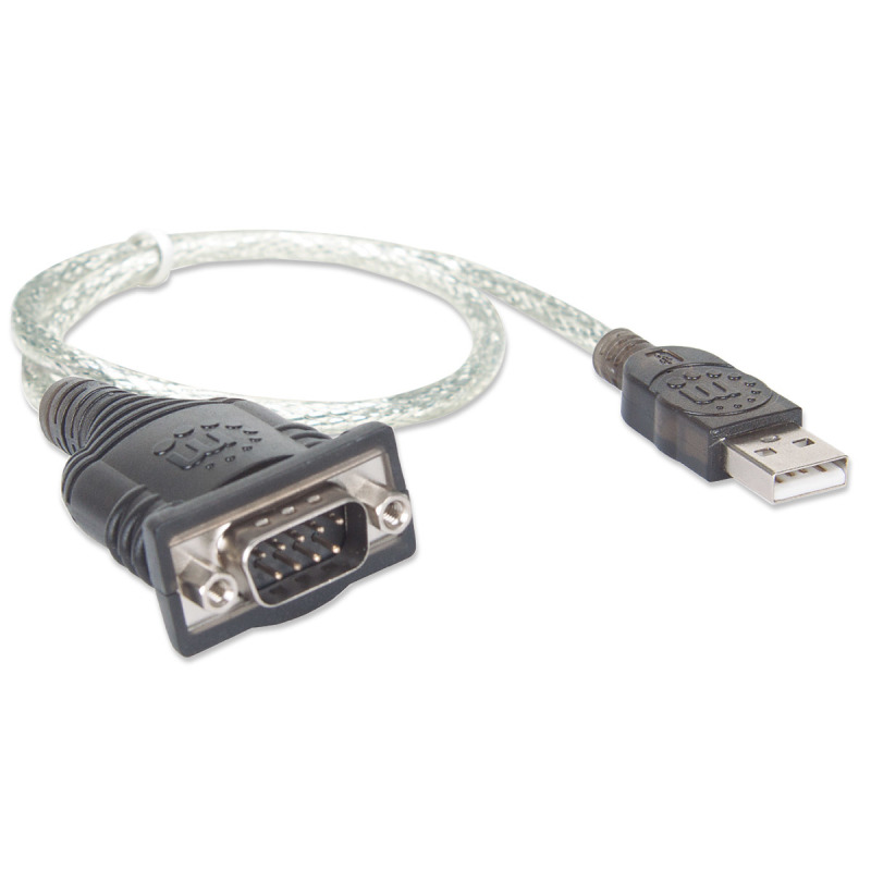 MANHATTAN 205146 - Convertidor USB a Serial RS232/COM/DB9 / Chip Prolific PL-2303 / Calibre 24AWG / 45 cm / Empaque tipo Blíster  image 6