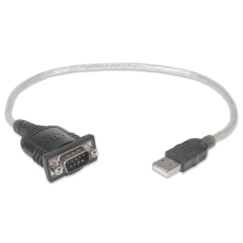 MANHATTAN 205146 - Convertidor USB a Serial RS232/COM/DB9 / Chip Prolific PL-2303 / Calibre 24AWG / 45 cm / Empaque tipo Blíster  image 8