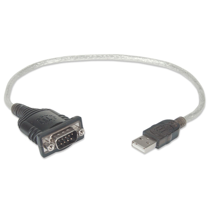MANHATTAN 205146 - Convertidor USB a Serial RS232/COM/DB9 / Chip Prolific PL-2303 / Calibre 24AWG / 45 cm / Empaque tipo Blíster  image 7
