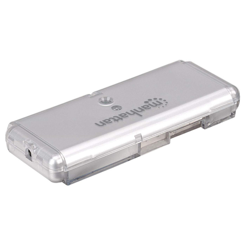 MANHATTAN 160599 - Hub USB de 4 Puertos de Alta Velocidad/ Provee Energía/ Cable USB Integrado/ Protección Contra Sobrecarga de Corriente (hot-swappable)/ LED Indicador de Alimentación/ image 7