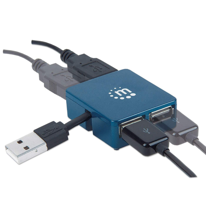 HUB USB,MANHATTAN,160605, V2.0 4 PTOS MICRO image 6