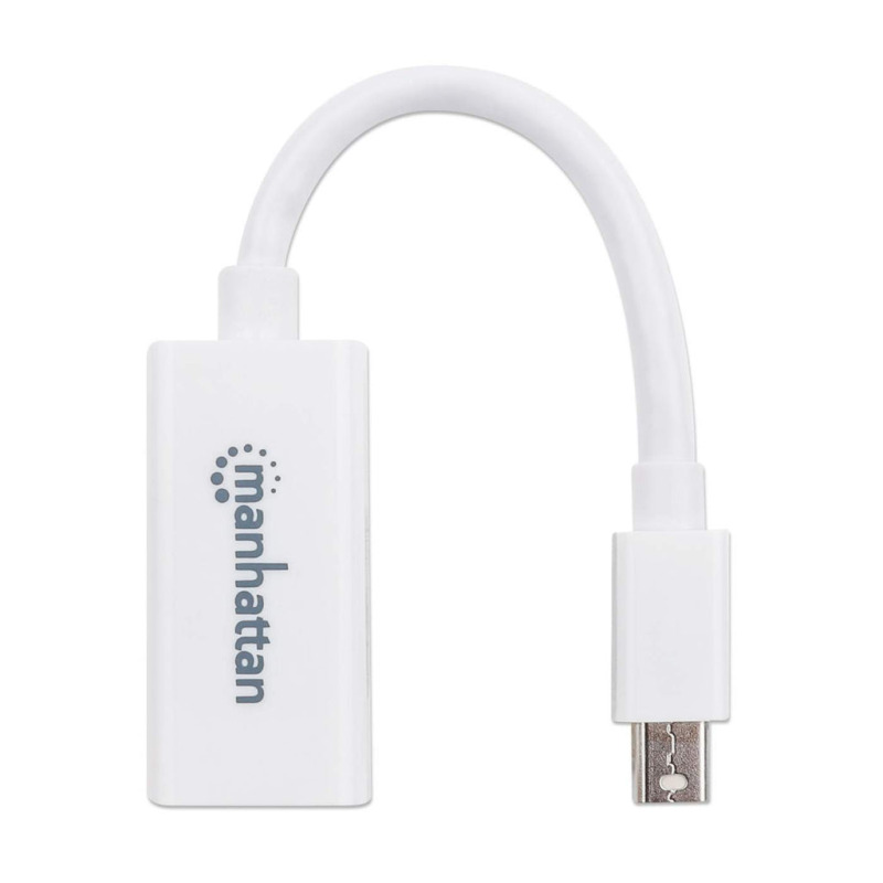 MANHATTAN 322461 - Adaptador Pasivo de Mini DisplayPort a HDMI/ Mini DisplayPort Macho a HDMI Hembra/ Soporta Una Resolución de 1080p@60Hz/ Soporta Audio sin Compresión/  image 6