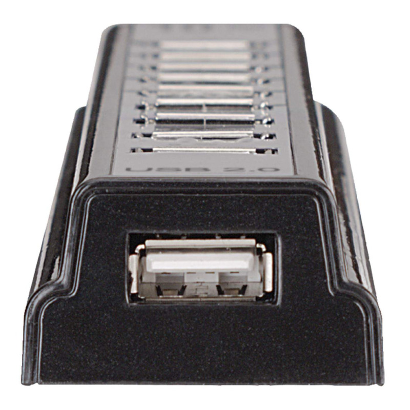 MANHATTAN 161572 - USB de Alta Velocidad de escritorio / 10 puertos, que proveen energía /  image 6