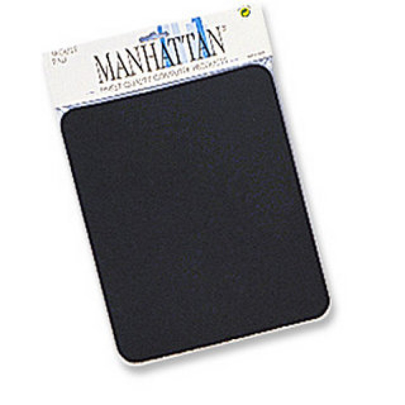 MOUSEPAD,MANHATTAN,423533, 6MM BOLSA, NEGRO