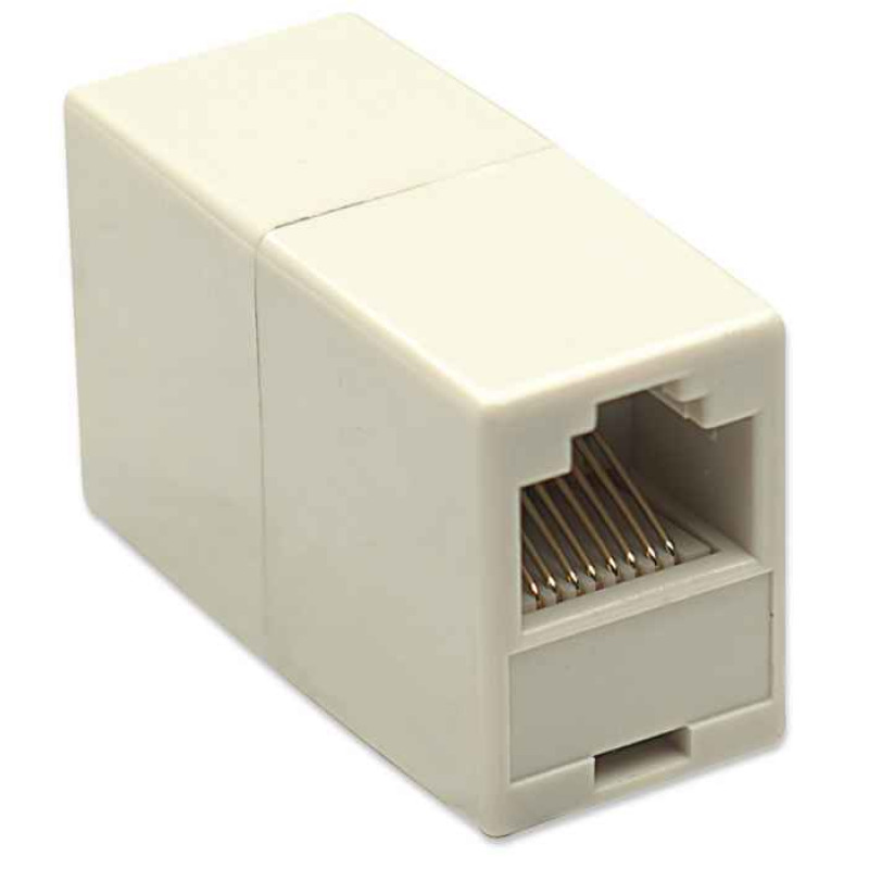 INTELLINET 504225 COPLE RJ45 MODULAR CAT5E HEMBRA A HEMBRA UTP Para Telecomunicaciones, 8 hilos Pin a Pin image 4