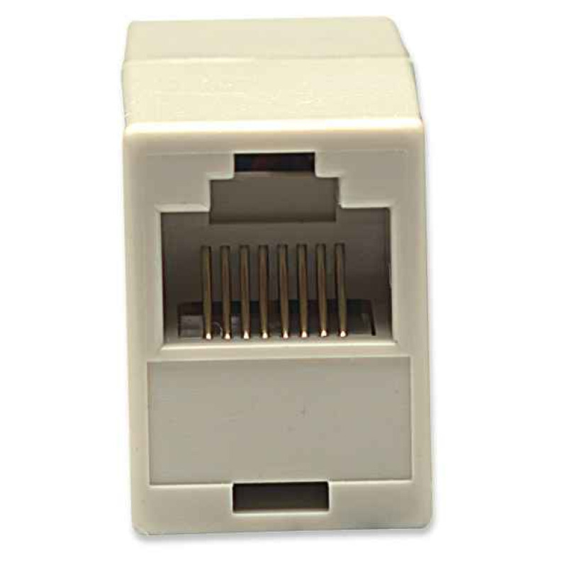 INTELLINET 504225 COPLE RJ45 MODULAR CAT5E HEMBRA A HEMBRA UTP Para Telecomunicaciones, 8 hilos Pin a Pin image 5
