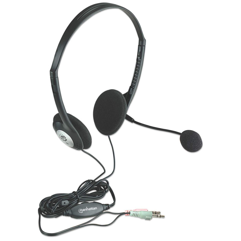 AUDIFONO DIADEMA,MANHATTAN,164429, C/MICROFONO ESTANDAR PLASTICO image 3
