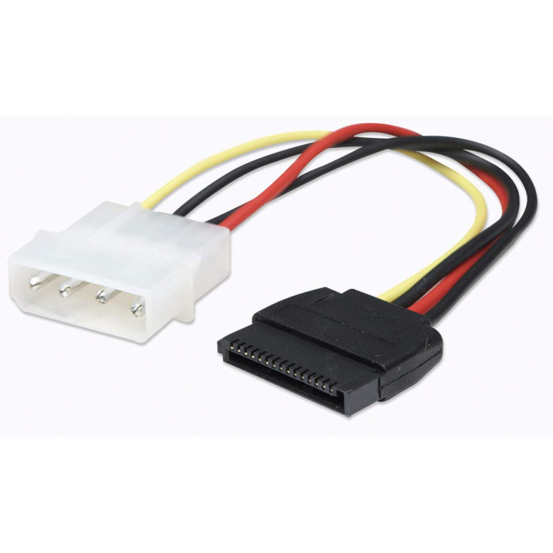 CABLE ALIMENTACION,MANHATTAN,342766,CORRIENTE INT. HDD SATA