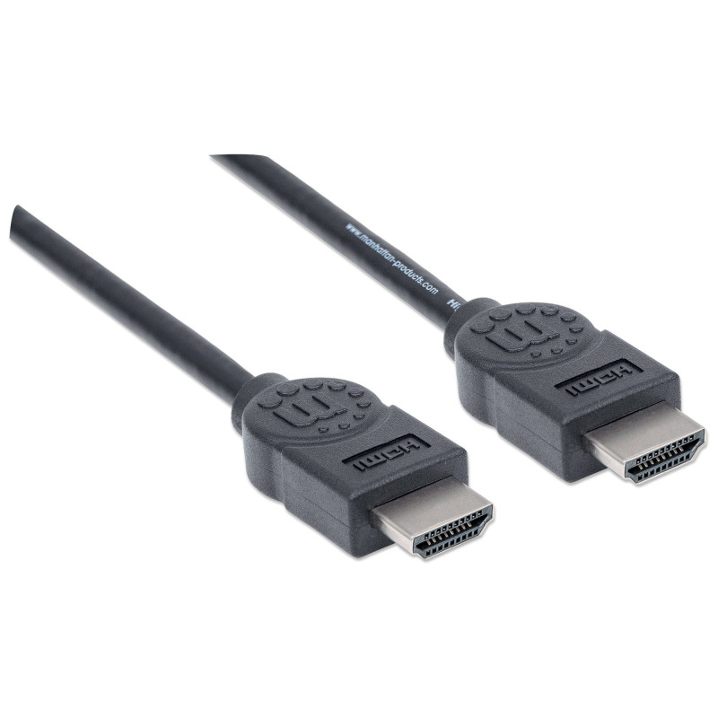 MANHATTAN 306119- Cable HDMI de Alta Velocidad de 1.8 Metros/ Resolución 4k@30Hz/ Soprota 3D/ HDMI Macho a Macho/ Soporta Canal de Retorno de Audio (ARC)/ Blindado para Reducir Interferencia/  image 5
