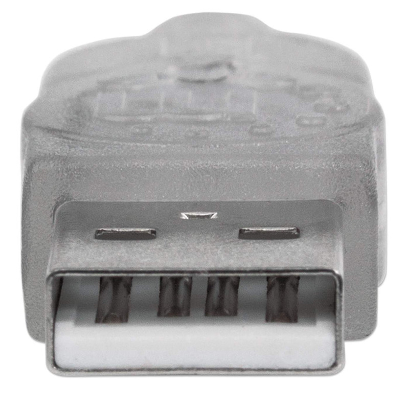 CABLE USB,MANHATTAN,340502, V2.0 EXT. 4.5M PLATA image 8