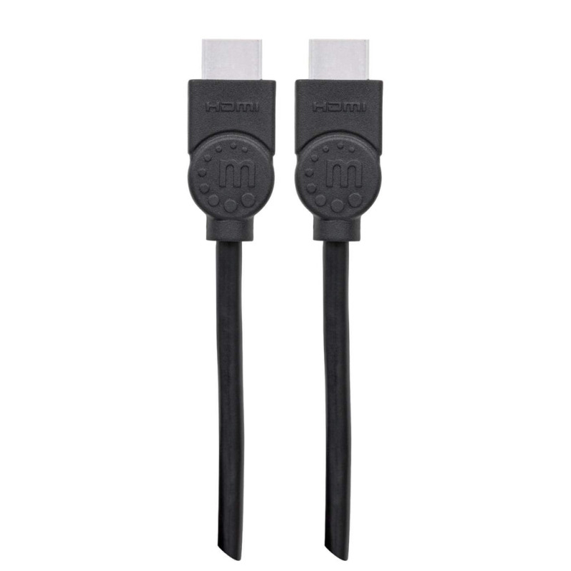 MANHATTAN 323215- Cable HDMI de Alta Velocidad de 2 Metros/ Resolución 4k@30Hz/ Soporta 3D y Canal de Ethernet de 100 Mbps/ Soporta Canal de Retorno de Audio (ARC)/ Blindado para Reducir Interferencia/  image 6