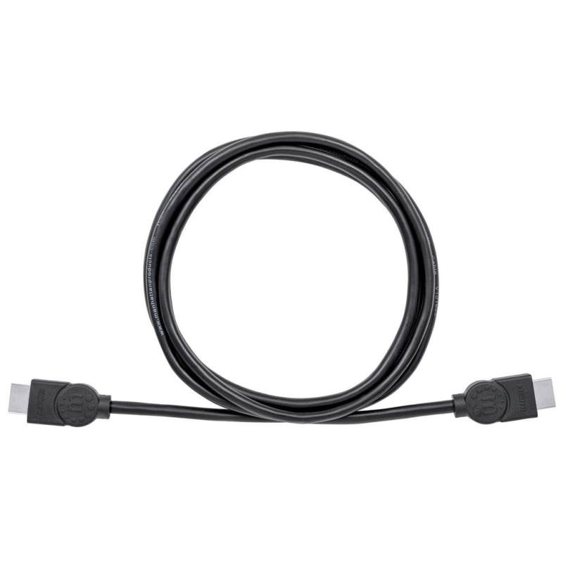 MANHATTAN 323215- Cable HDMI de Alta Velocidad de 2 Metros/ Resolución 4k@30Hz/ Soporta 3D y Canal de Ethernet de 100 Mbps/ Soporta Canal de Retorno de Audio (ARC)/ Blindado para Reducir Interferencia/  image 7