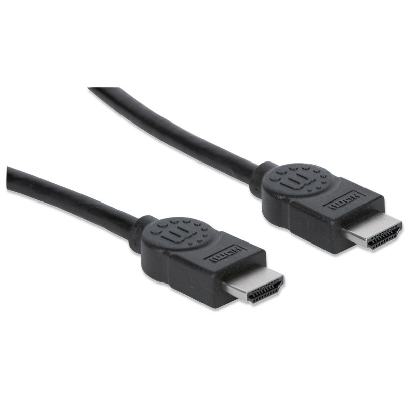 SUSTUTUIDO POR MAN1760043  Cable HDMI de alta velocidad de 5m  / Macho a macho / Blindado / Color negro / Resolución 4K@30Hz / Soporta hasta 1080p en 3D con color intenso image 7