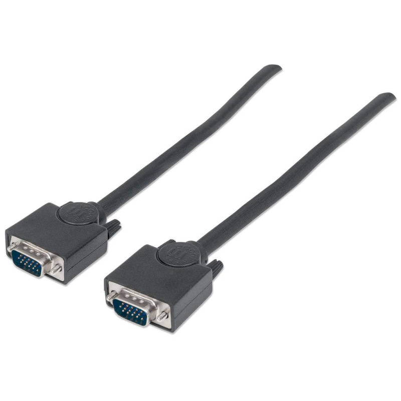 CABLE SVGA ,MANHATTAN,312721, MONITOR 8MM HD15M-M  4.5M