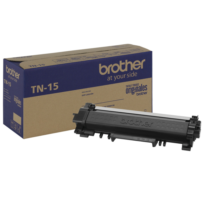 TONER BROTHER TN15 MONOCROMATICO RENDIMIENTO ALTO DE 4,500 PAGS PARA EQUIPO DCPL2551DW