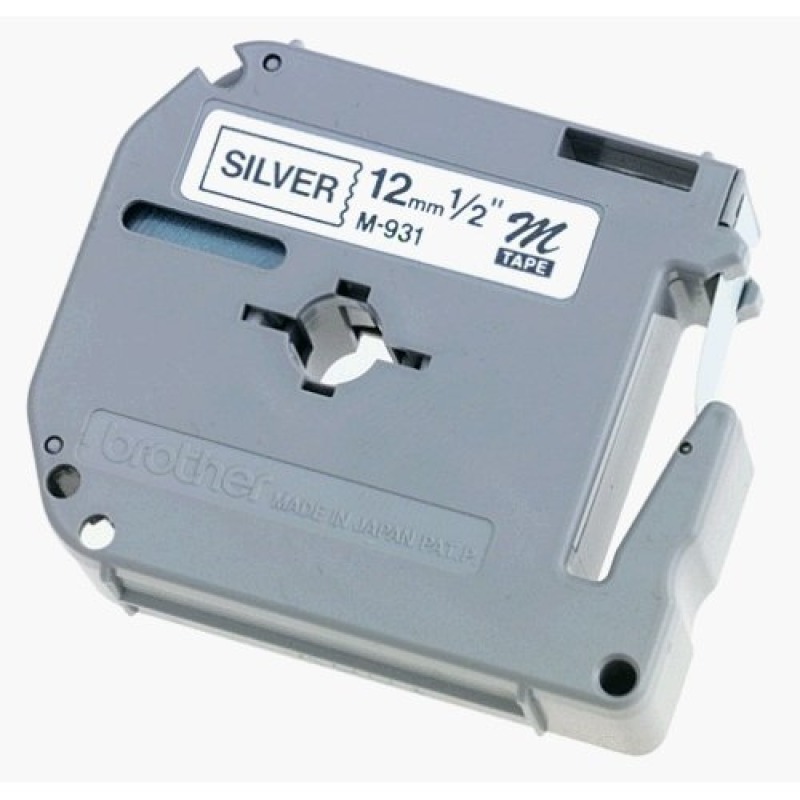 Brother M931 etiqueta de impresora Plata M