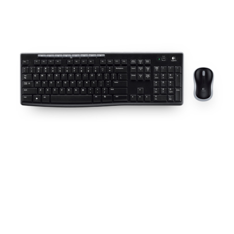 TECLADO/MOUSE LOGITECH MK270 NEGRO INALAMBRICOS USB PARA PC image 3