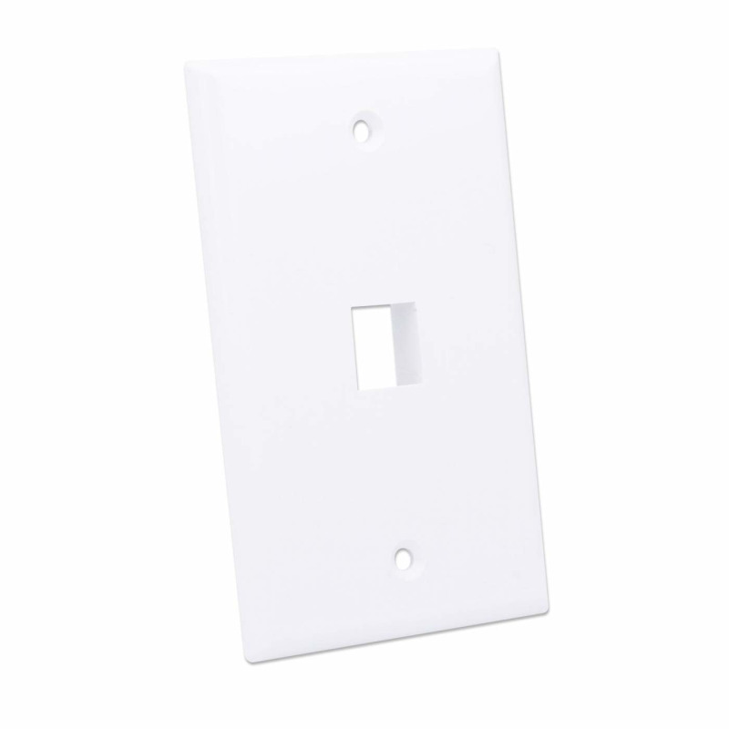 INTELLINET 163286 - TAPA (FACEPLATE) / 1 PERFORACION / BLANCO image 4