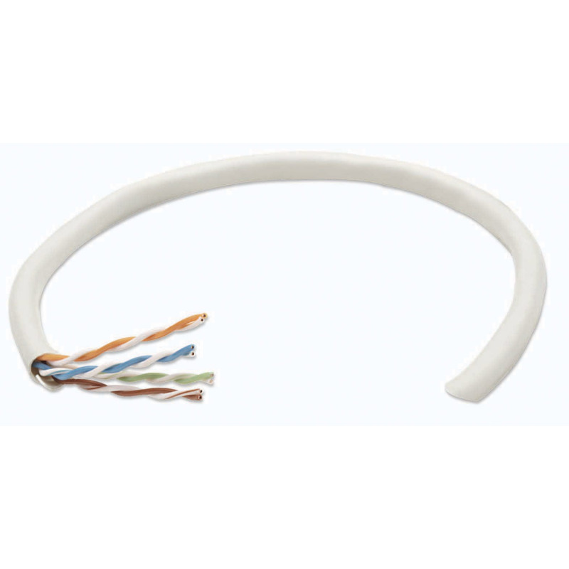 INTELLINET 334136 Bobina de Cable UTP Cat6, Sólida, 100% cobre, 305 m de cable UTP, Filamento sólido, CM, Certificable, Gris image 5