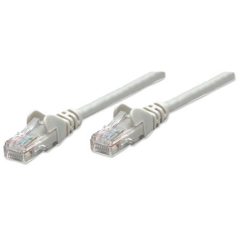 INTELLINET 319768 - CABLE PATCH / 3.0m(10.0f) / Cat 5e / UTP GRIS