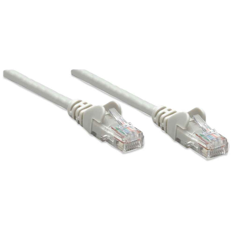 INTELLINET 319768 - CABLE PATCH / 3.0m(10.0f) / Cat 5e / UTP GRIS image 6