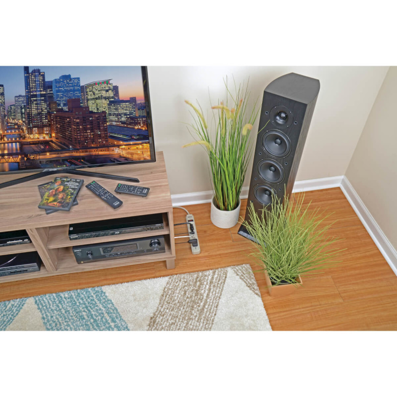 SUPRESOR DE PICOS TRIPP-LITE TLP604 CON 6 CONTACTOS, CABLE 1.22 M (4 PIES), 790 JOULES, GABINETE GRIS CLARO. image 10