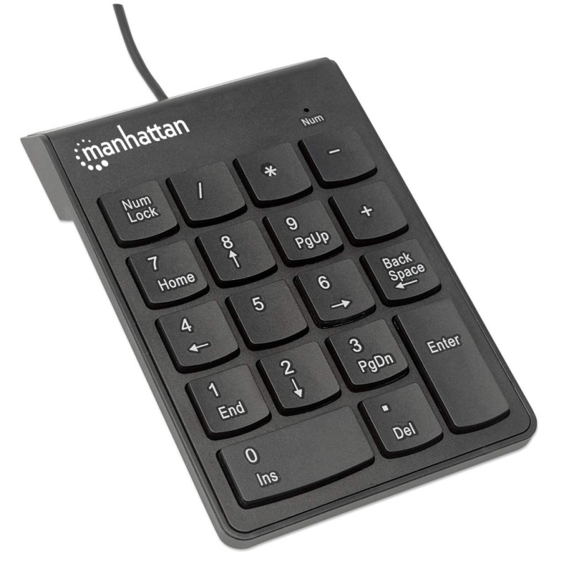 TECLADO,MANHATTAN,176354, NUMERICO USB NEGRO image 4