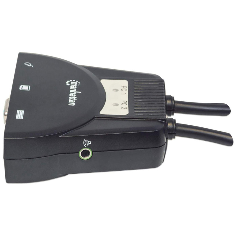 MUX KVM ,MANHATTAN,151245,MINI USB 2:1 CON CABLES+AUDIO image 5