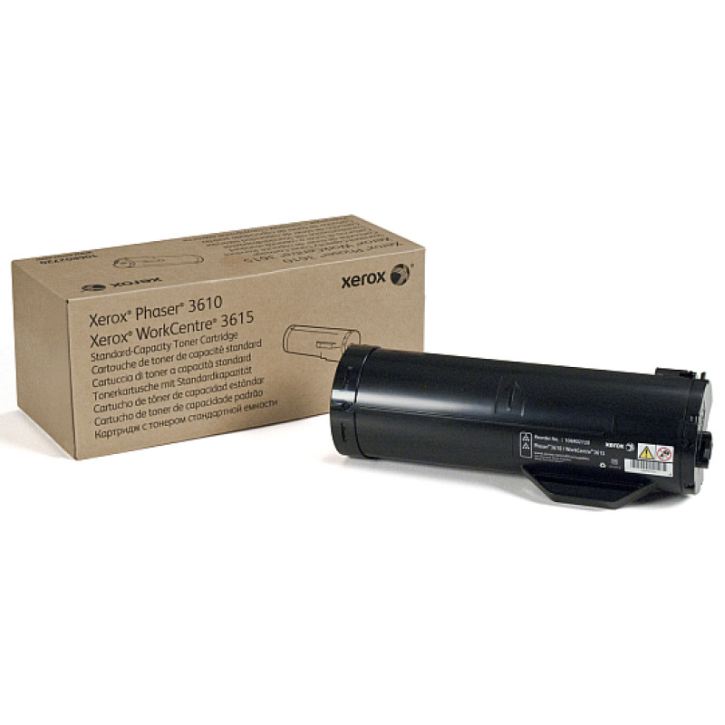 TONER XEROX NEGRO 106R02732, ALTA CAPACIDAD 25.3K, PARA PHASER 3610