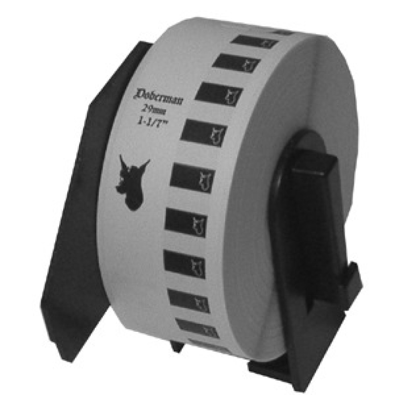 ETIQUETA CONTINUO BROTHER DK2210 BLANCA 29MM X 30.4 MTS COMPATIBLE CON QL´S