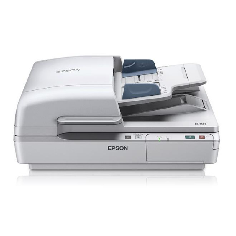 ESCANER EPSON WORKFORCE DS-6500, 25 PPM/50 IPM, 1200 DPI, 48 BITS, CAMA PLANA, USB, ADF, DUPLEX