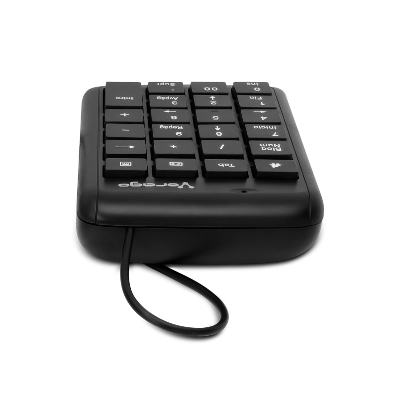 Vorago KB-105 teclado numérico Computadora portátil/PC USB Negro image 13