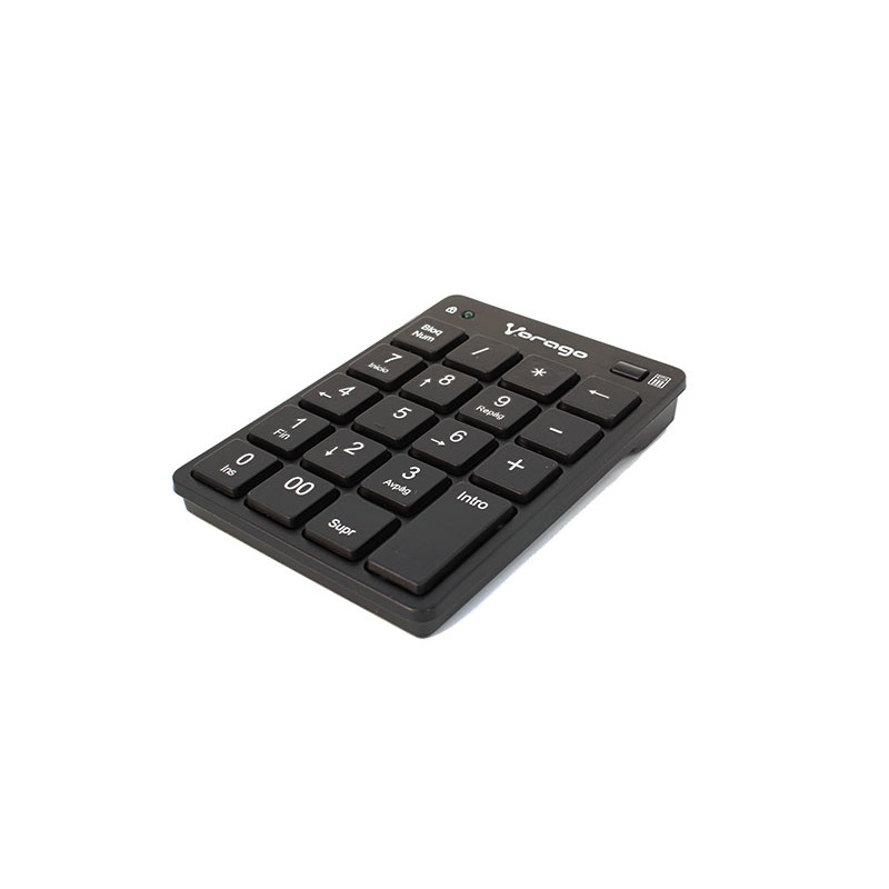 Vorago KB-105 teclado numérico Computadora portátil/PC USB Negro image 3
