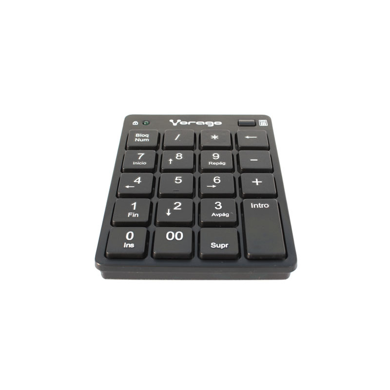 Vorago KB-105 teclado numérico Computadora portátil/PC USB Negro image 4