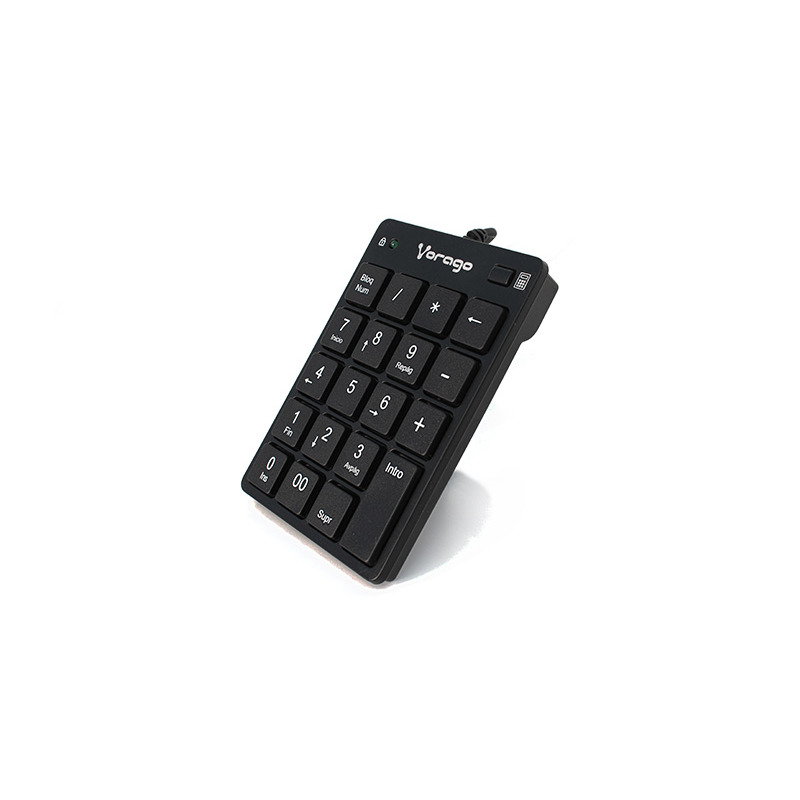 Vorago KB-105 teclado numérico Computadora portátil/PC USB Negro image 5