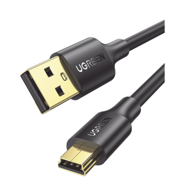 Cable USBA 20 a Mini USB | 1m | Cable de Datos y Alimentación | 480Mps | Chip Inteligente | PVC | Para Discos Duros HDD o SSD GoPro Hero Mando de PS3 Cámaras Digitales Reproductores MP3 MP4 etc image 3