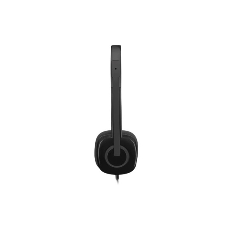 AUDIFONOS DIADEMA LOGITECH H151 CONTROL DE VOLUMEN JACK 3.5MM NEGRO image 16
