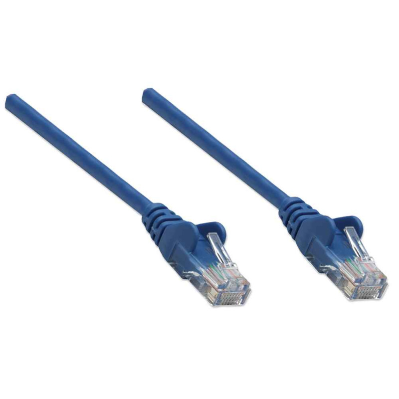 INTELLINET 343305 - Cable patch / 5.0 metros ( 16.4f) / Cat 6 / UTP Azul / Patch cord image 5