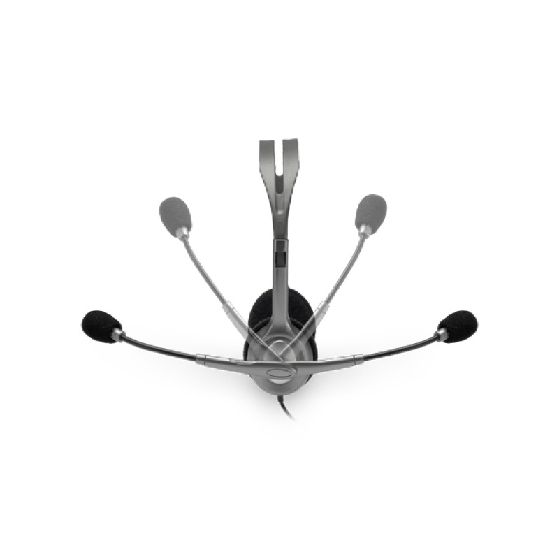 AUDIFONOS DIADEMA LOGITECH H111 JACK 3.5 MM GRIS image 18