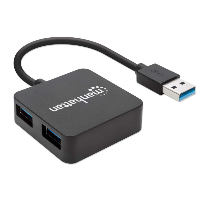 HUB USB,MANHATTAN,162296, V3.0  4 PTOS MINI image 3