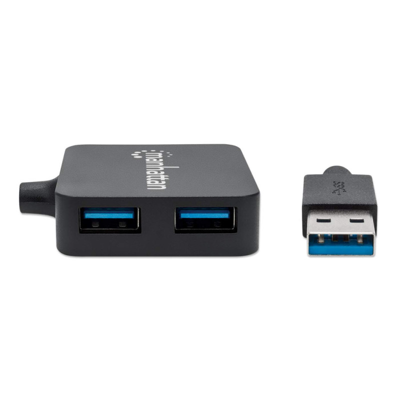 HUB USB,MANHATTAN,162296, V3.0  4 PTOS MINI image 4